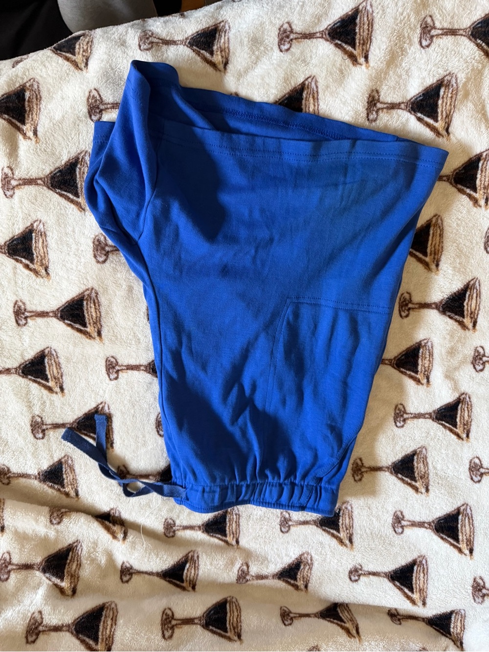 Blue Pull-On Jogger Pants